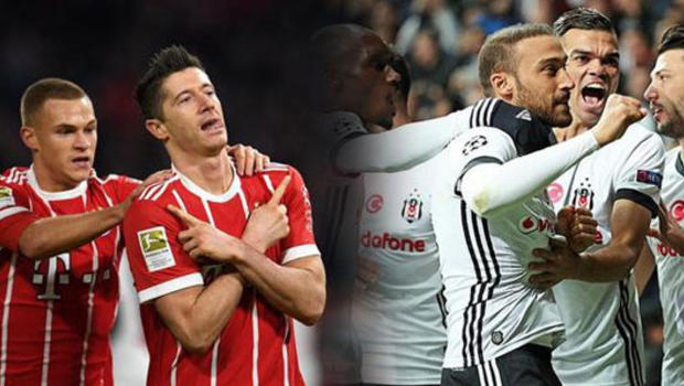 Beşiktaş-Bayern Münih maçı tarihe geçecek!